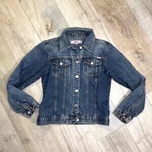 S. Oliver Women's Dark Blue Jean Jacket Size Medium